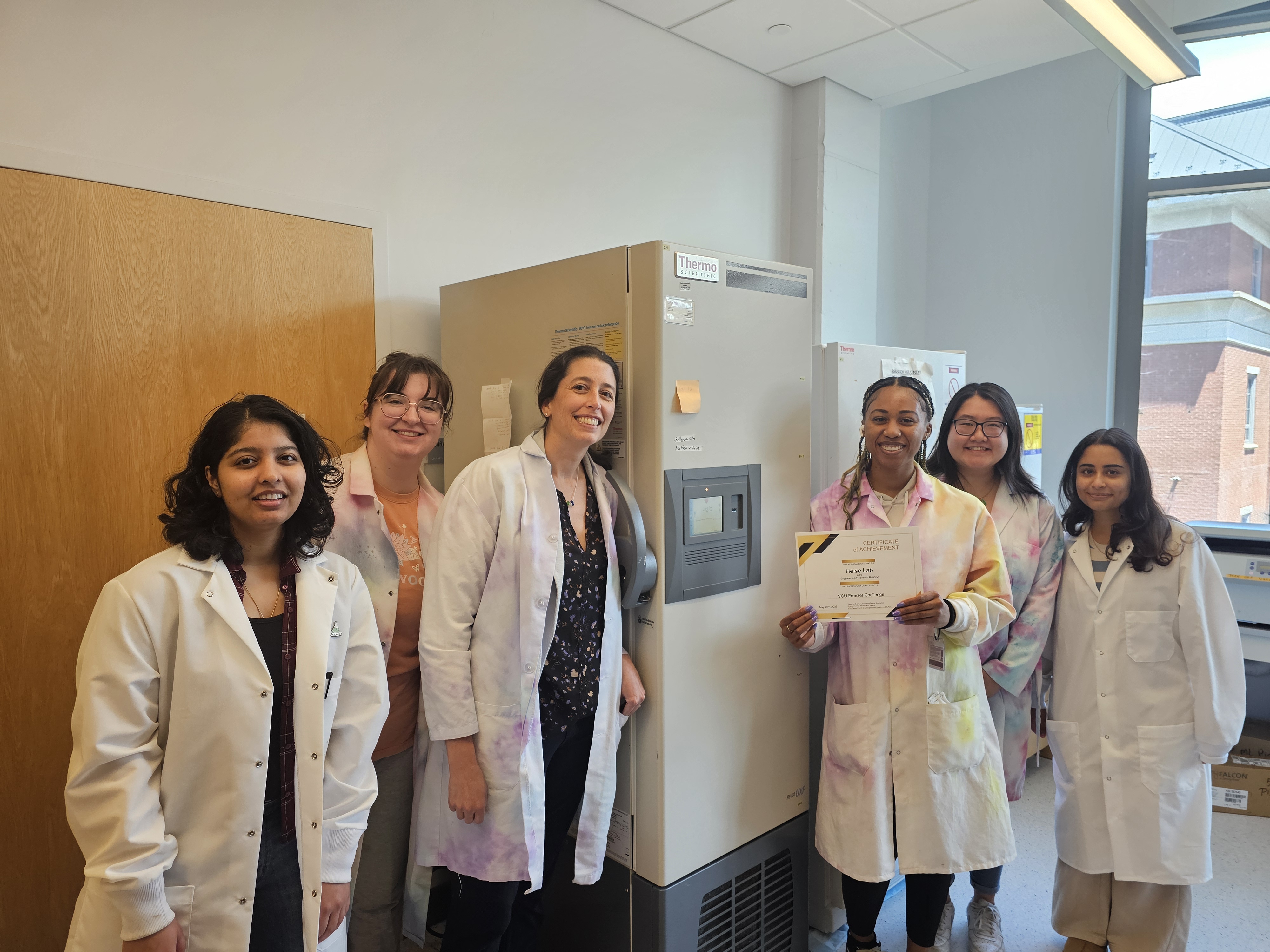 People standing in a lab